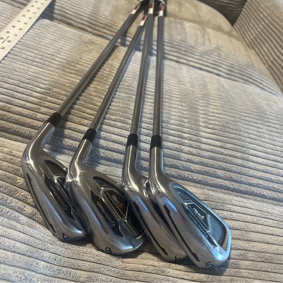 TaylorMade Other - TaylorMade PSI 4 Iron Set Regular Flex Right Hand RH KBS Tour Shaft Lot Of 4